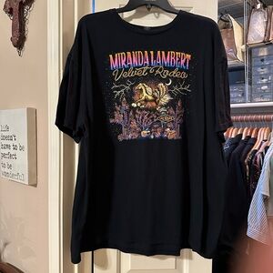 Miranda Lambert Velvet Rodeo Concert Tee